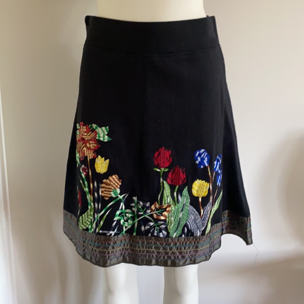 Desigual embroidered skirt